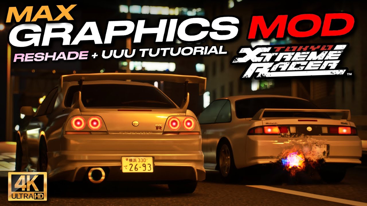 BEST GRAPHICS MOD FOR TOKYO XTREME RACER 2025 | RESHADE & UUU INSTALL TUTORIAL (NO HUD & RENDER DOF)