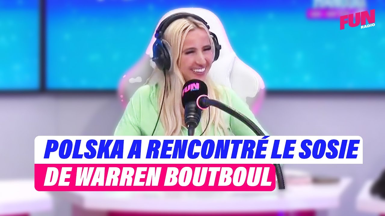 Polska a rencontré le sosie de Warren Boutboul | Cyril Hanouna sur Fun Radio