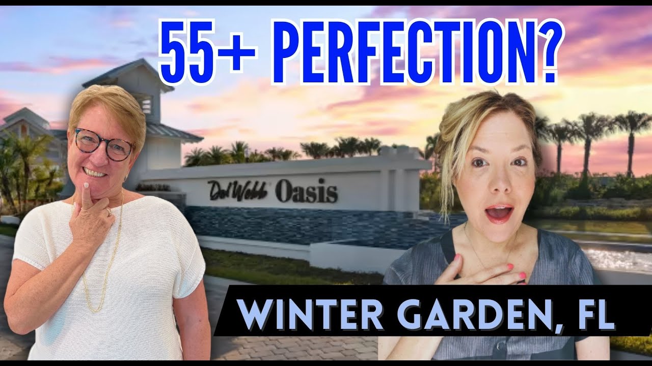 Del Webb Oasis 55+ in Winter Garden, FL -- Pricing, HOA Fees, Elmwood Villa and Mystique Grand Tour