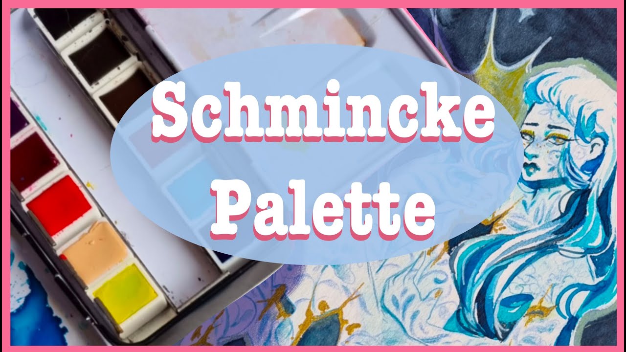 Schmincke Horadam Custom Palette - Setting Up