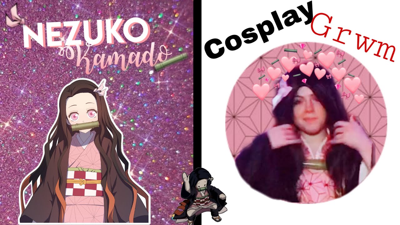 Nezuko Cosplay grwm | Demon Slayer cosplay grwm
