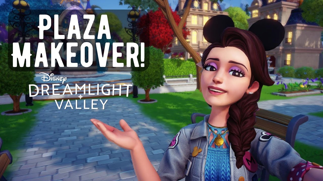 Plaza Speed Build Makeover! | Disney Dreamlight Valley