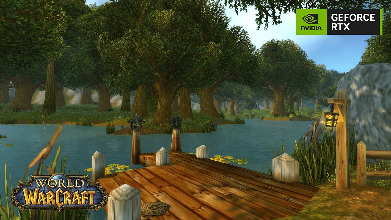 Walking Across Azeroth in World of Warcraft | 4K Ultra