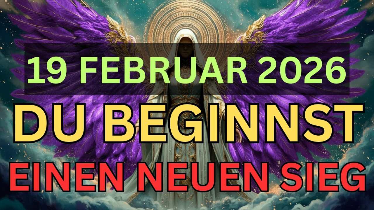 Auserwählter dein neues Leben hat heute begonnen