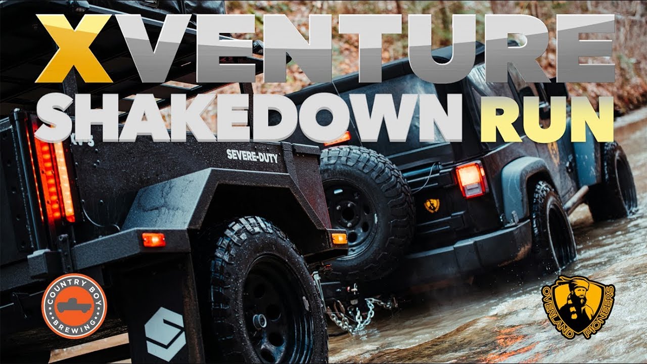 XVenture XV-3 Trailer Shakedown Run