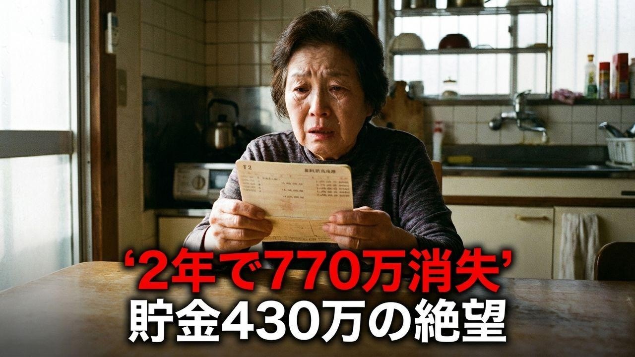 【2年で770万消失】63歳主婦が直面した「老後破産」の残酷な現実