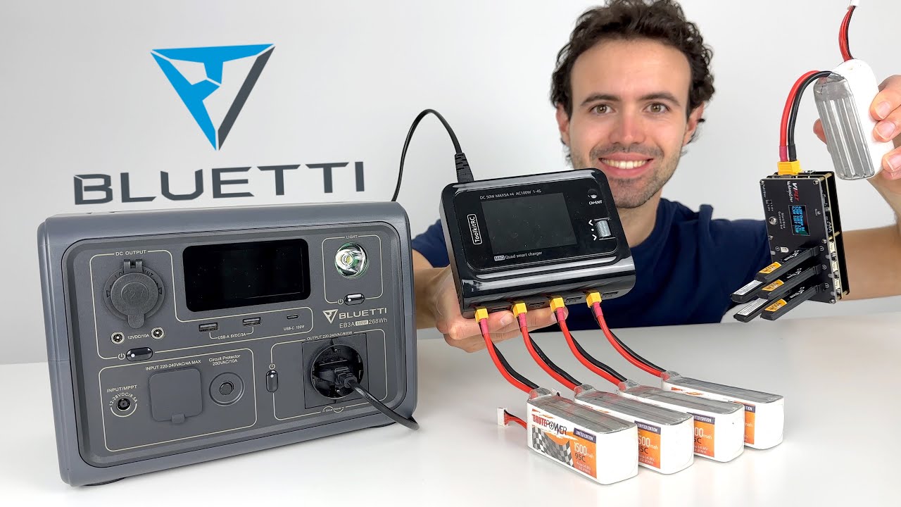 Lo Mejor de las Baterías 1S... Pero a lo Grande! | Bluetti EB3A Review