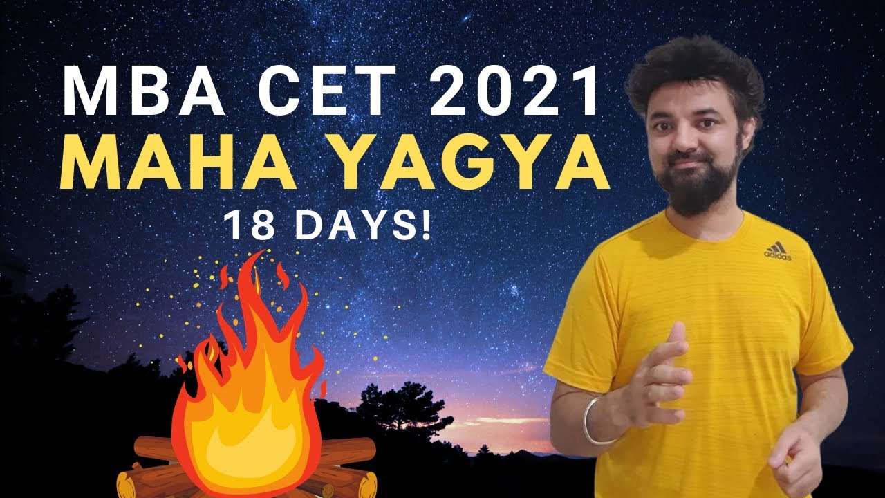 CET 2021 Maha yagya! 18 days of Hardwork Strategy and Tests | Are you ready!!