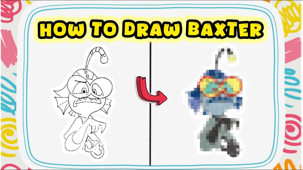How to Draw Baxter from Hazbin Hotel – Detailed Character Drawing