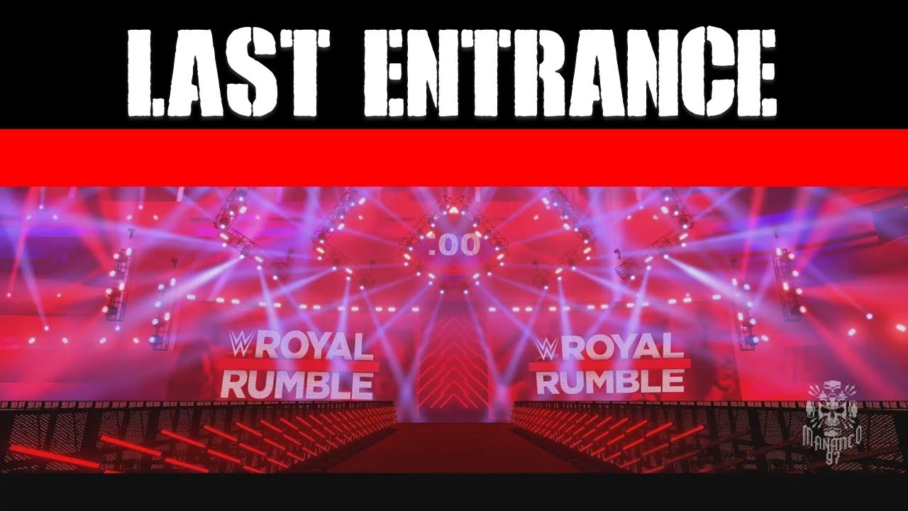 WWE ROYAL RUMBLE 2022 Entrance #30 Stage Animation