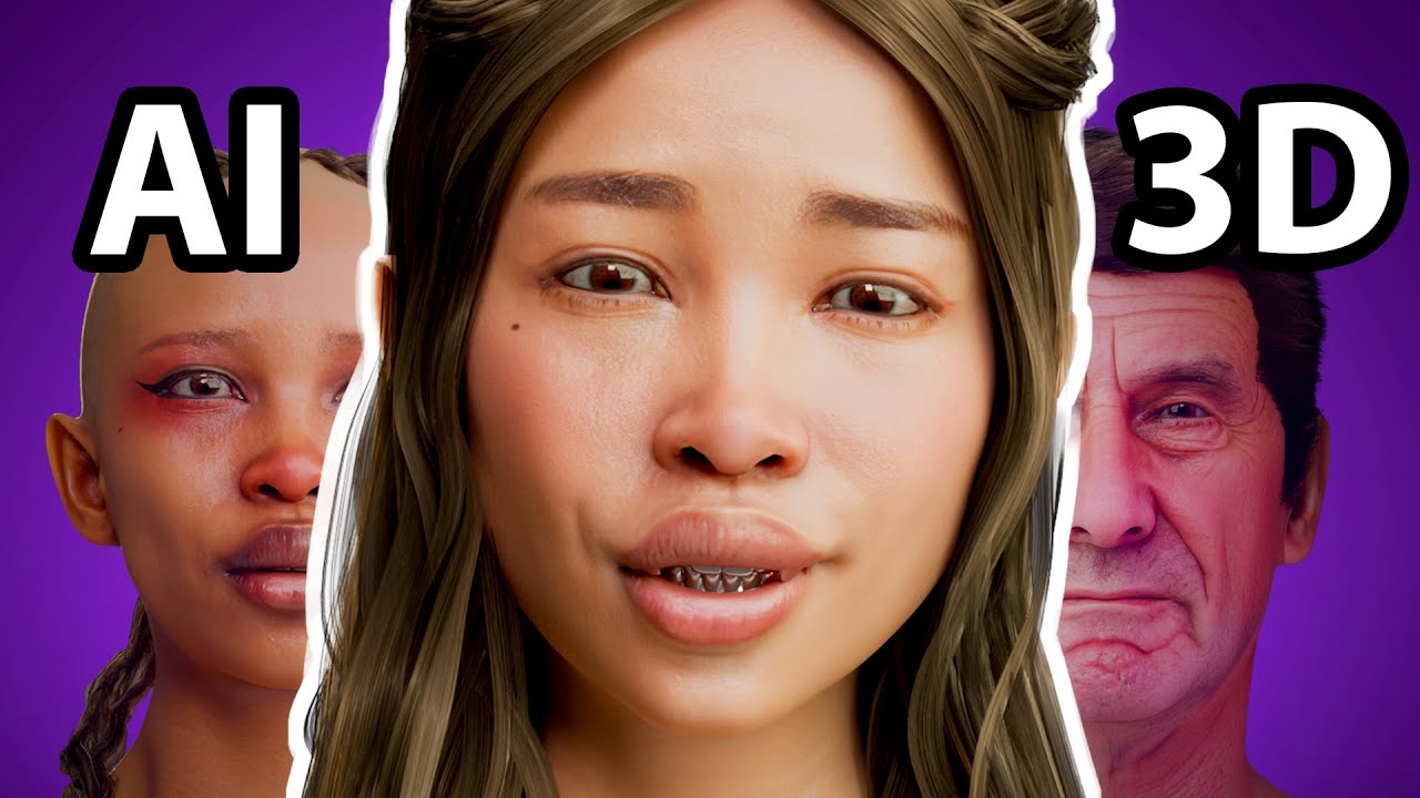 AI to 3D Characters: Next Level For Blender, Unreal Engine and more!