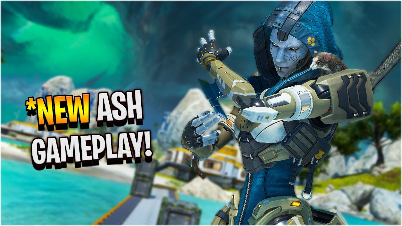 *NEW First look at ASH with GAMEPLAY in Apex Legends Season 11!!