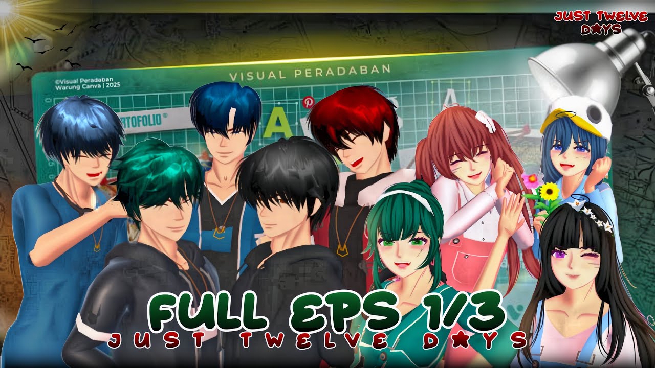 JUST TWELVE DAYS (FULL EPS 1/3) DRAMA SAKURA SCHOOL SIMULATOR