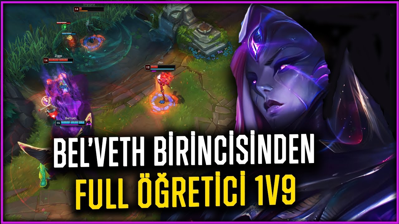 Bel'Veth 1.Sinden Master Eloda 1v9 Oyun Nasıl Taşınır? i | 0'dan Challenger'a Full Öğretici #7