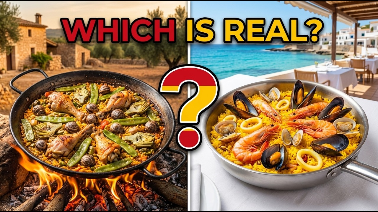 They Lied to You… Paella Isn’t Originally Spanish! 🥘