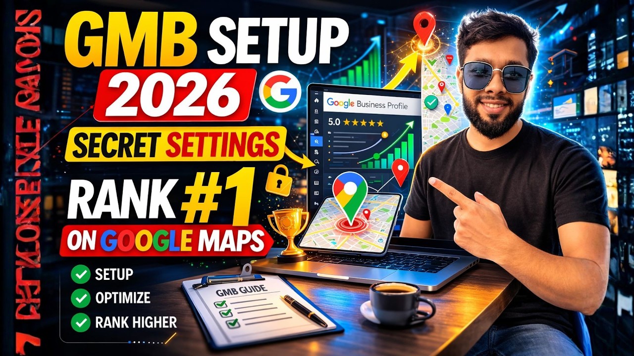 Google My Business Setup 2026 | Professional GMB Profile + Hidden Settings (Rank #1 on Google Maps)