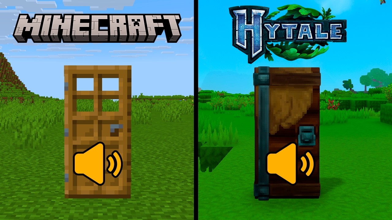 Sounds Hytale vs Minecraft