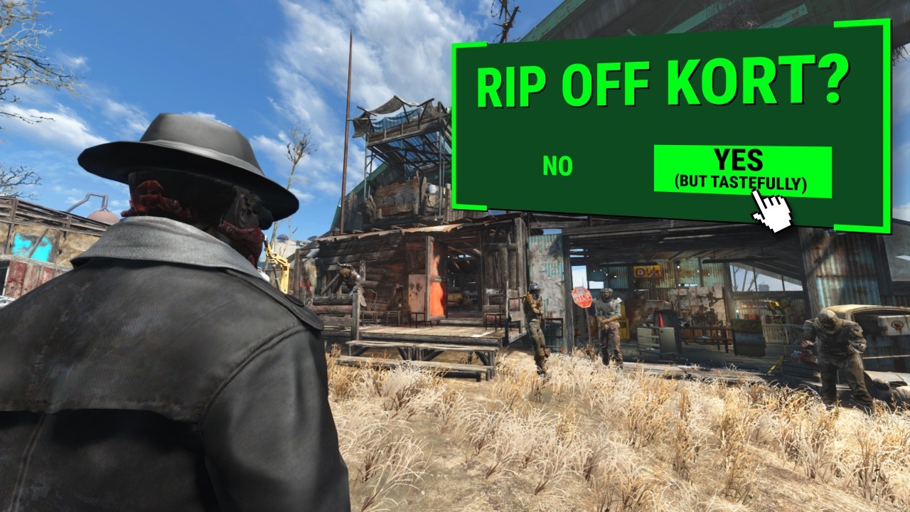 Creating a BRUTAL Scrap Kingdom in Finch’s Farm (Fallout 4 Settlement Build)