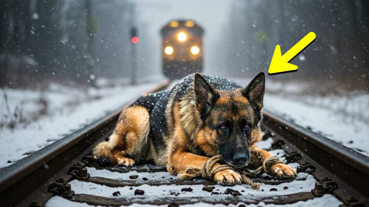 Strojovođa je zaplakao kad je vidio psa na tračnicama – Ono što je slijedilo bilo je čudo