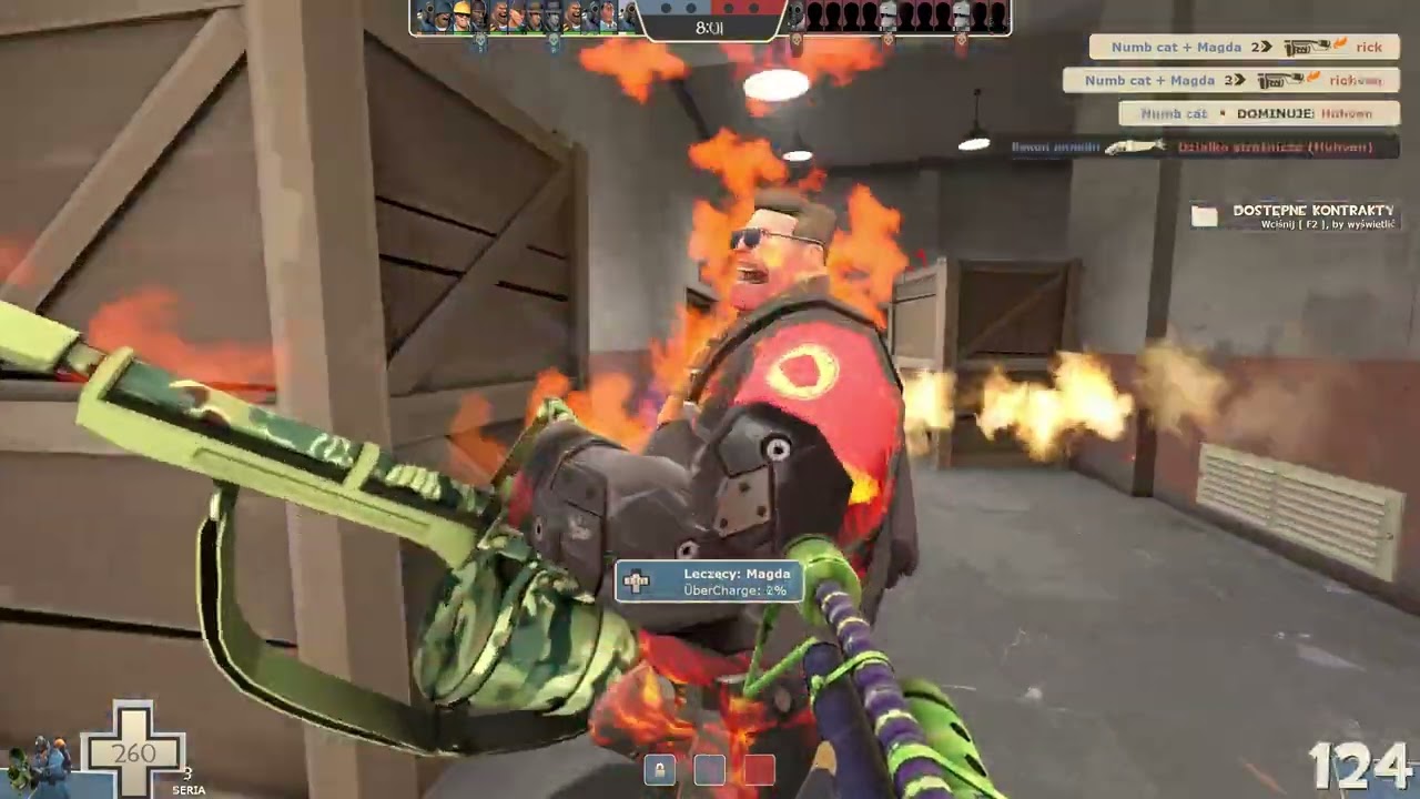 Granie z Madzią w tf2 dzień 2