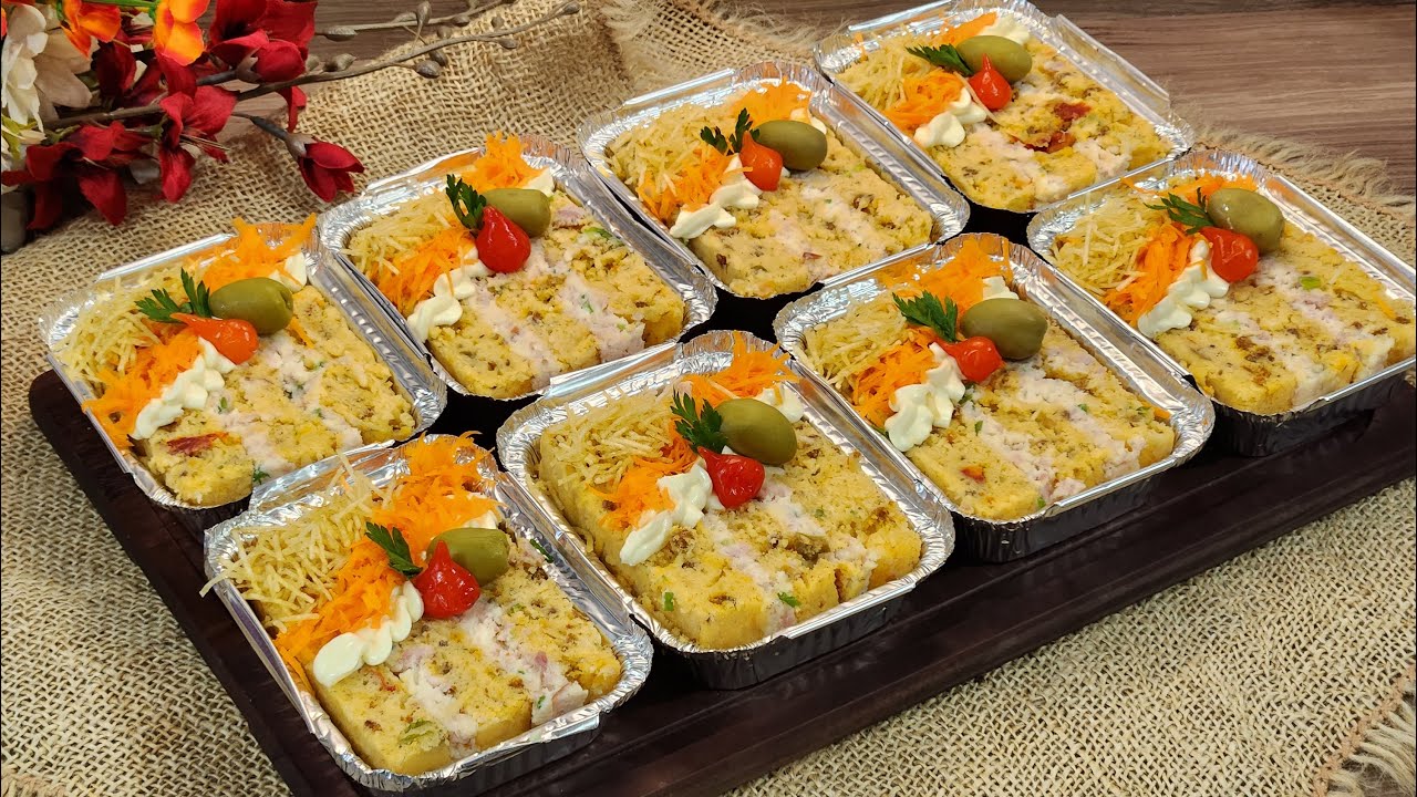 BOLO SALGADO NA MARMITA! APRENDA A FAZER E GANHE DINHEIRO