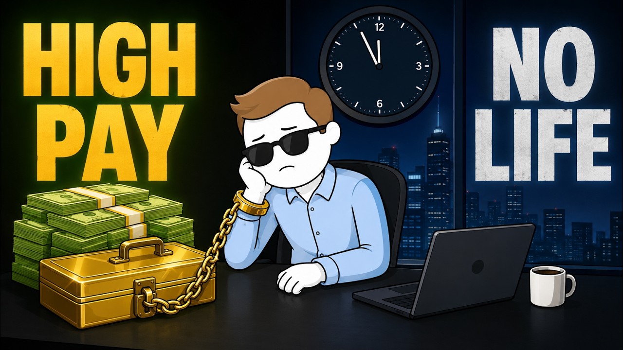 Golden Handcuffs: Your Life When Money Becomes a Prison (High Pay, No Life)