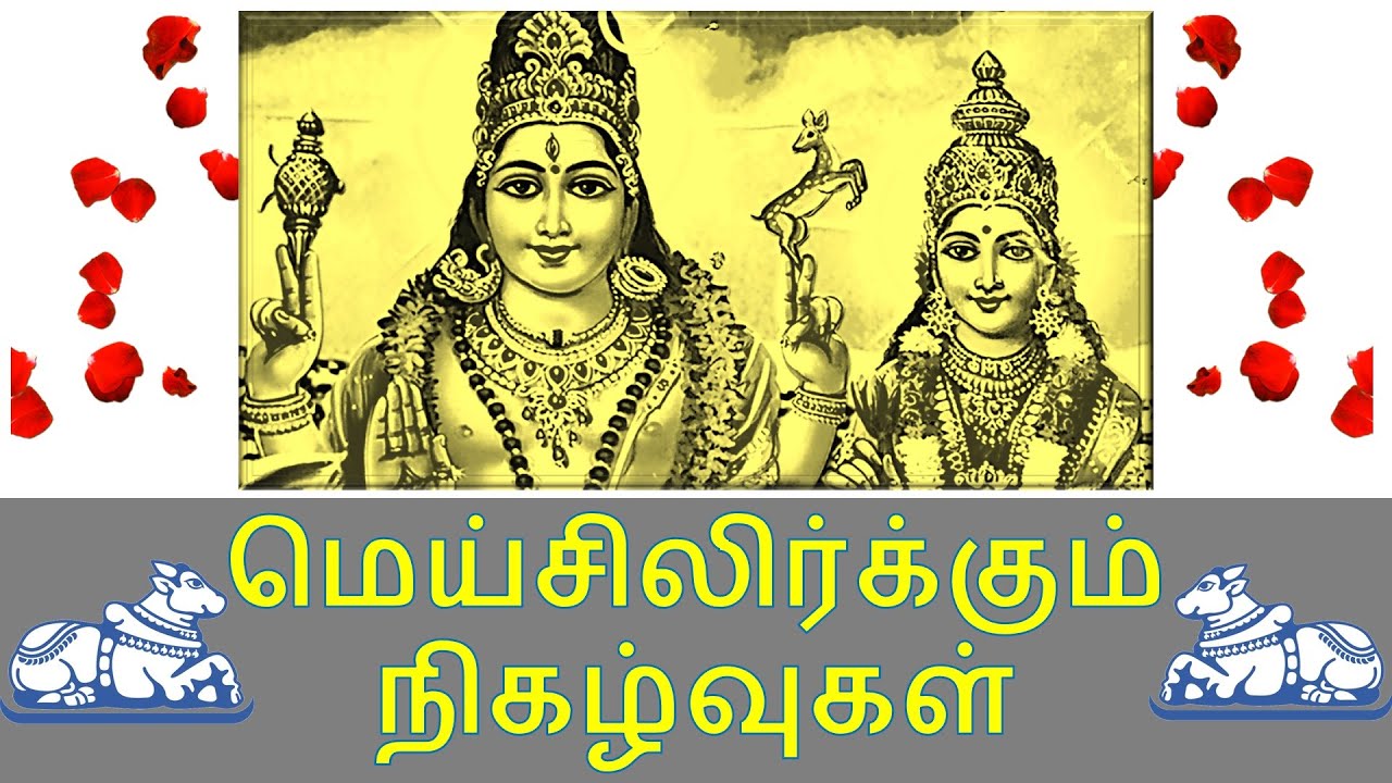 #46 சுந்தரர் | சிவபெருமானின் மெய்சிலிர்க்கும்  நிகழ்வுகள்  | Thirumurai Training | Tiruppur 1.9.19