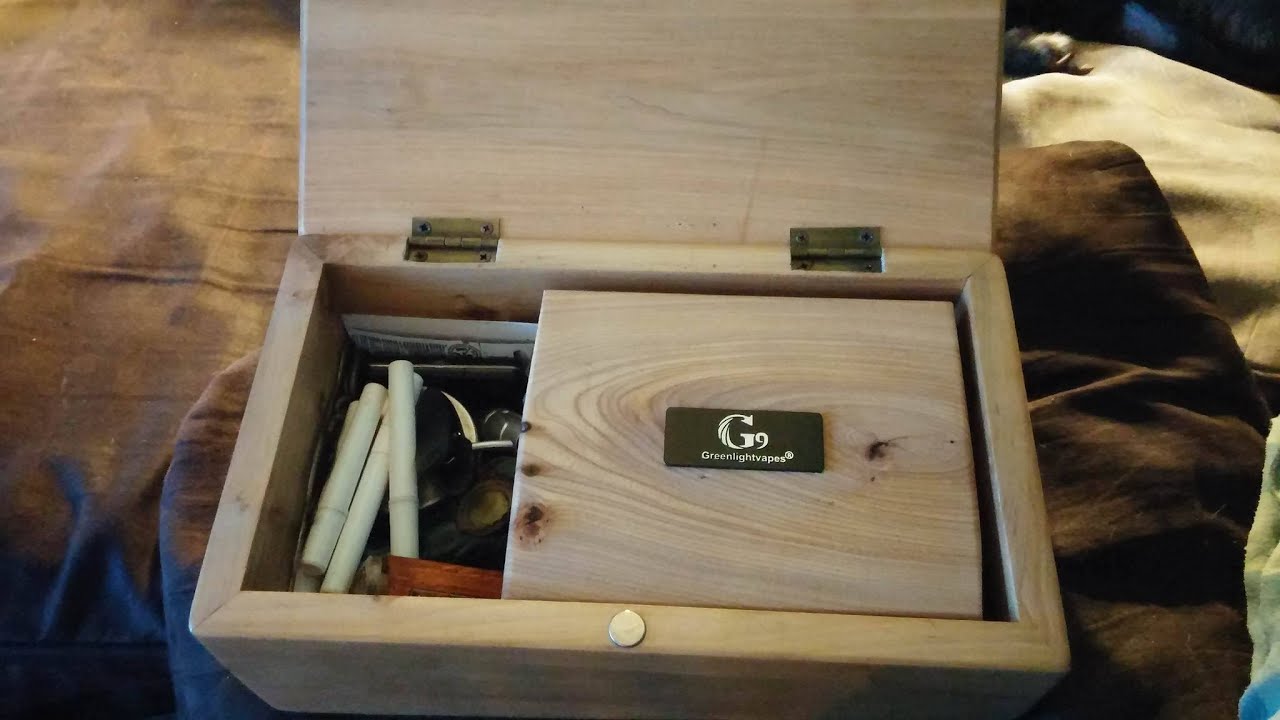 GreenLight Vape Co, G9 Portable E-nail Custom Maple Box