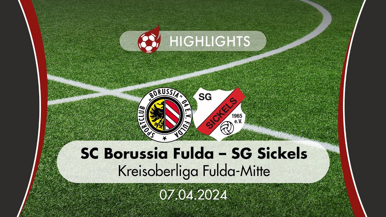 Highlights: Nachspielzeit-Wahnsinn bei SC Borussia Fulda – SG Sickels #torgranate
