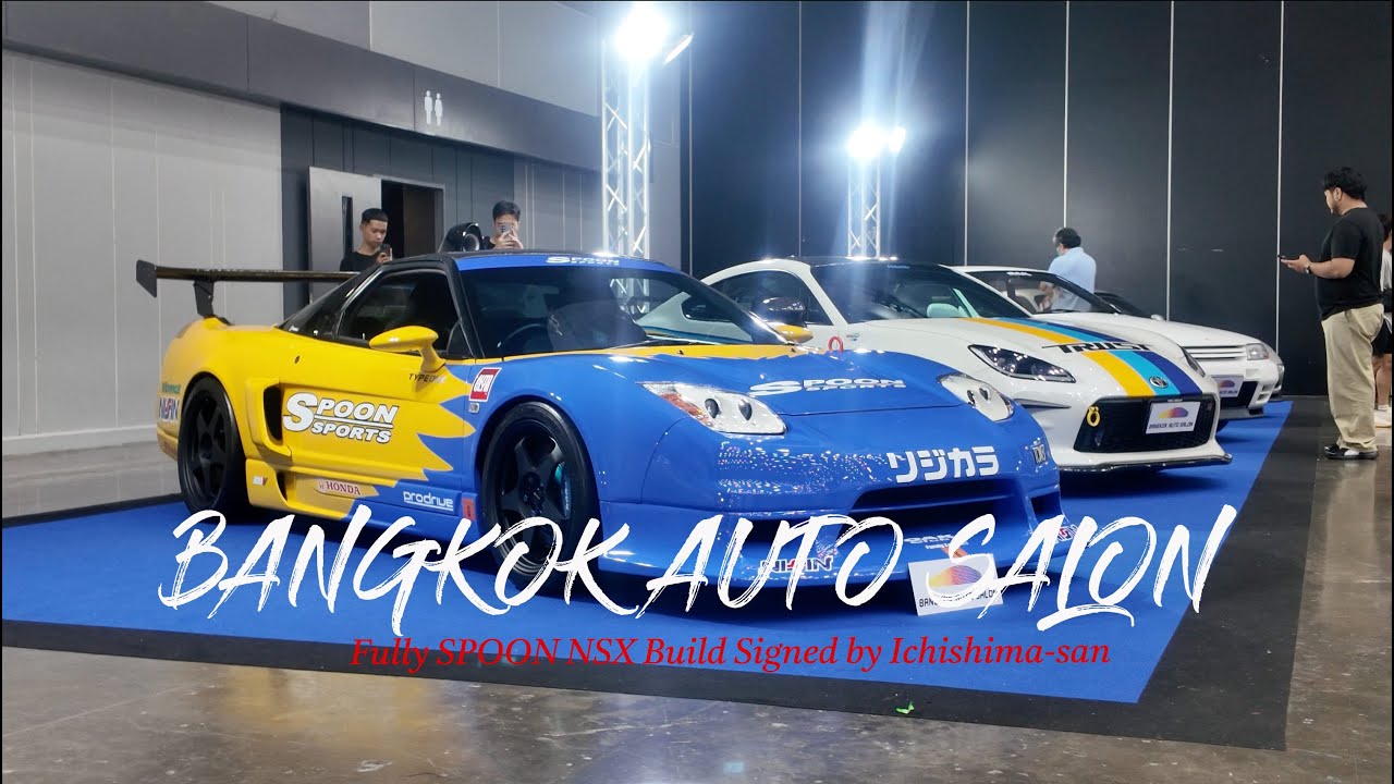 Bangkok Auto Salon 2025 | Fully SPOON NSX Build Signed by Ichishima-san, Kai-san & Oak Club Thailand
