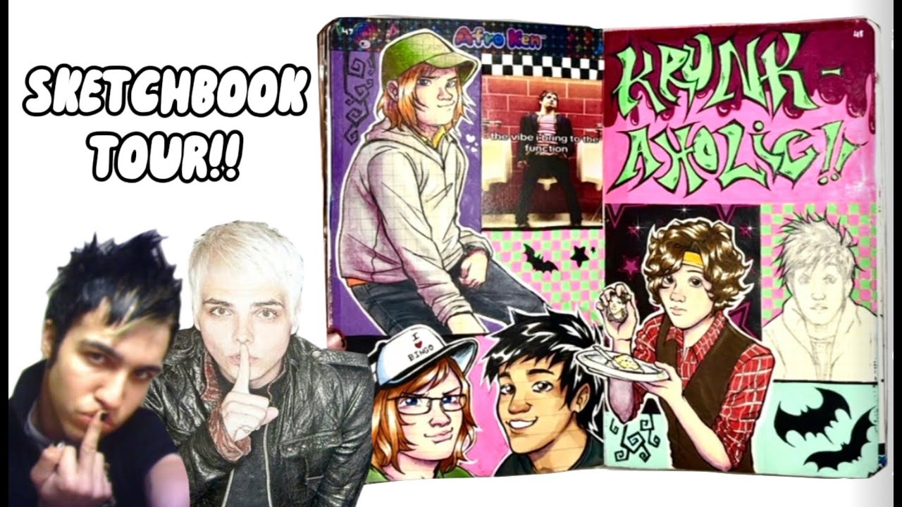emo sketchbook tour of the century!!!!!