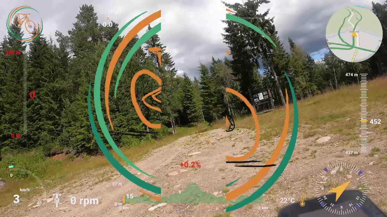 eMTB return ride Hakkim to Engelstadtjernet  4K