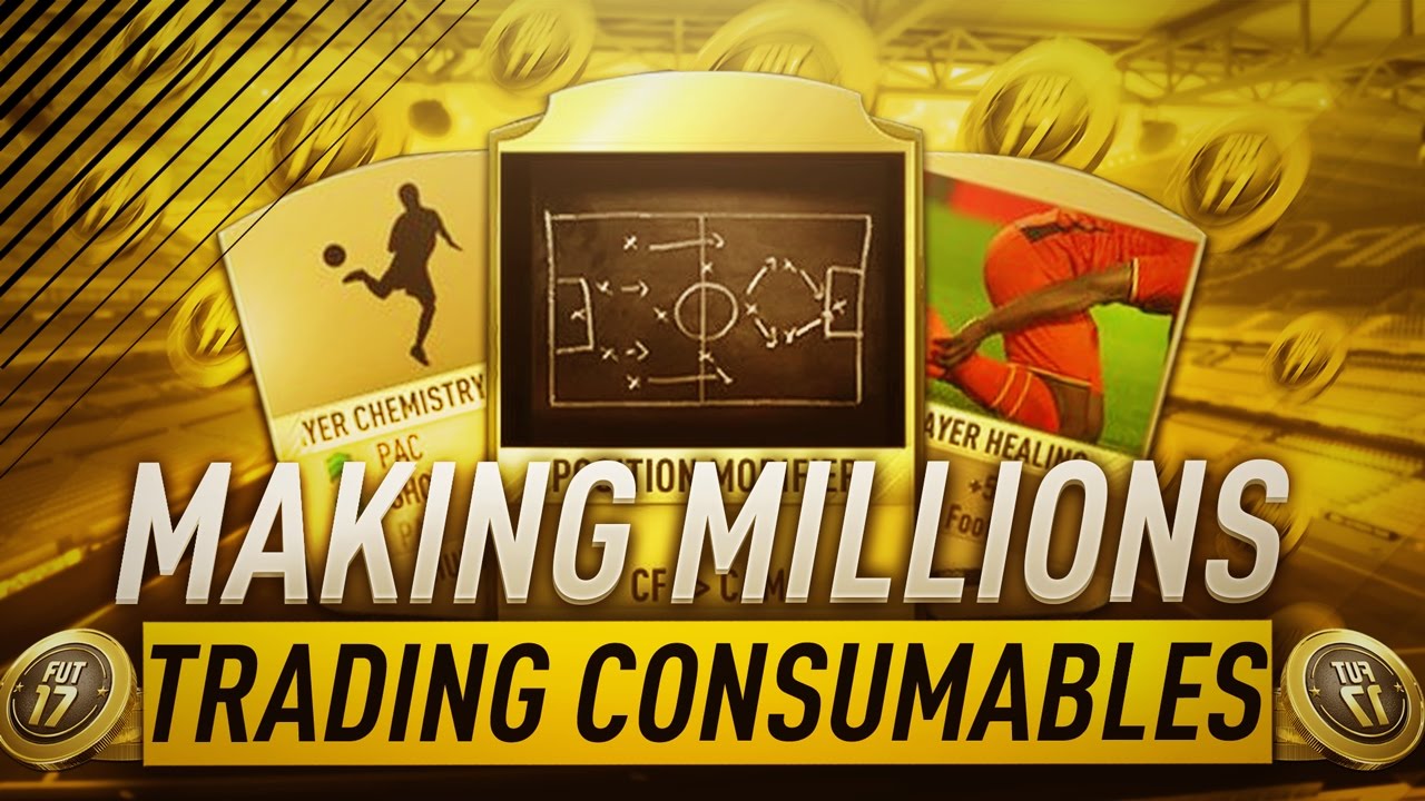 MAKING MILLIONS OF COINS TRADING CONSUMABLES!