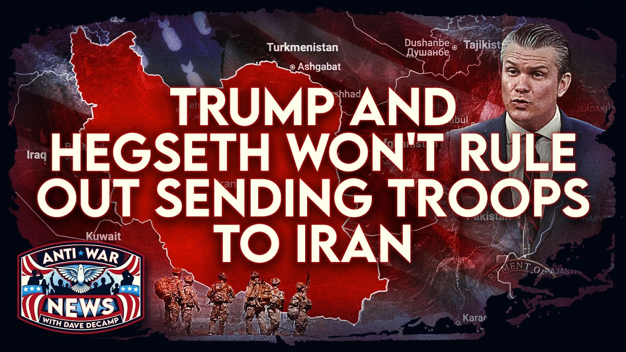 Трамп и Хегсет не исключают отправки войск в Иран, в результате американо-израильских атак погибл...