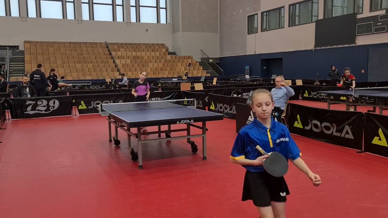 Ilona BUHAI - Mia HADZOVIC. WTT Youth Contender Berlin 31.03-2.04.2023