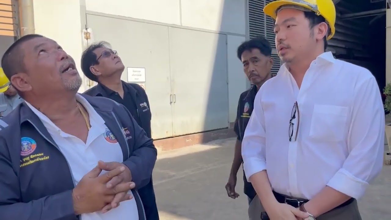 ทน.อ้อมน้อย  ลงพื้นที่ บ. ช.เคมีไทย จำกัด เพื่อตรวจสอบและติดตามแก้ไขข้อร้องเรียนเรื่องมลพิษในอากาศ