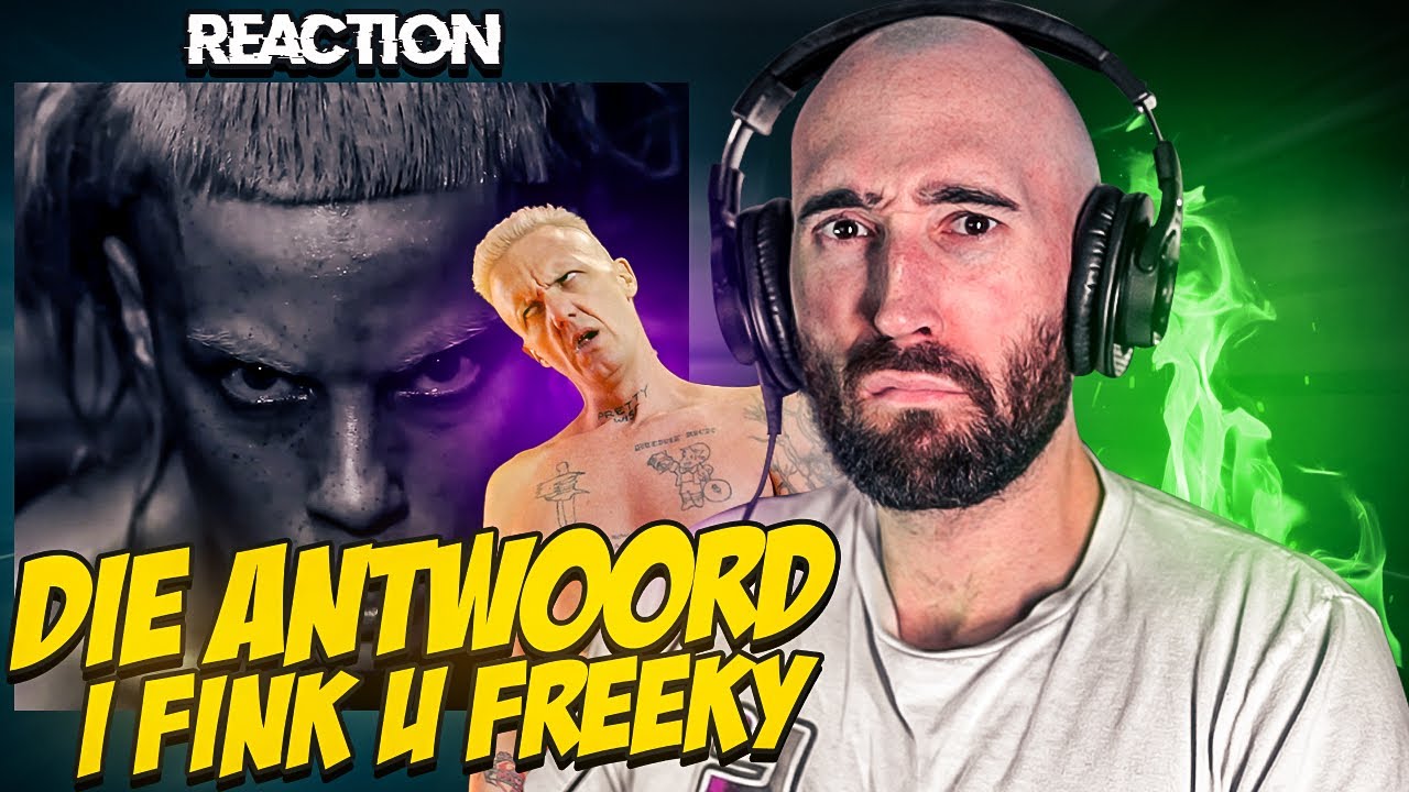 DIE ANTWOORD - I FINK U FREEKY [FIRST TIME REACTION]