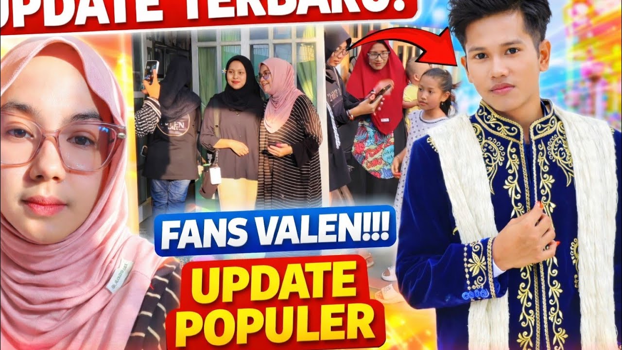 Rumah Valen Diserbu Fans! Disambut Ramah Keluarga Valen, Fans Antusias Foto Bareng 😱🔥