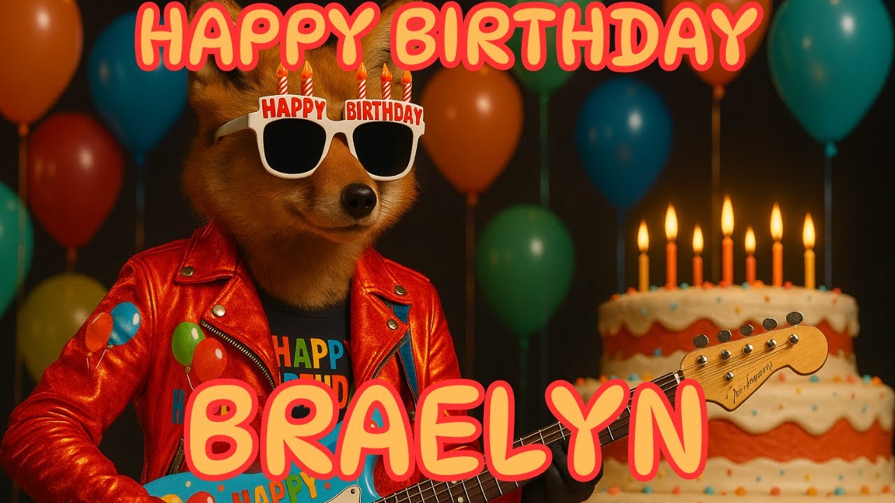 Happy Birthday Braelyn
