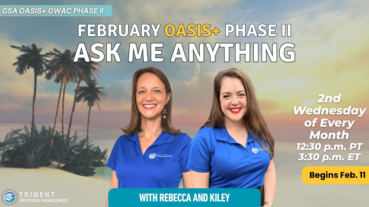 OASIS+ Phase II: Feburary AMA