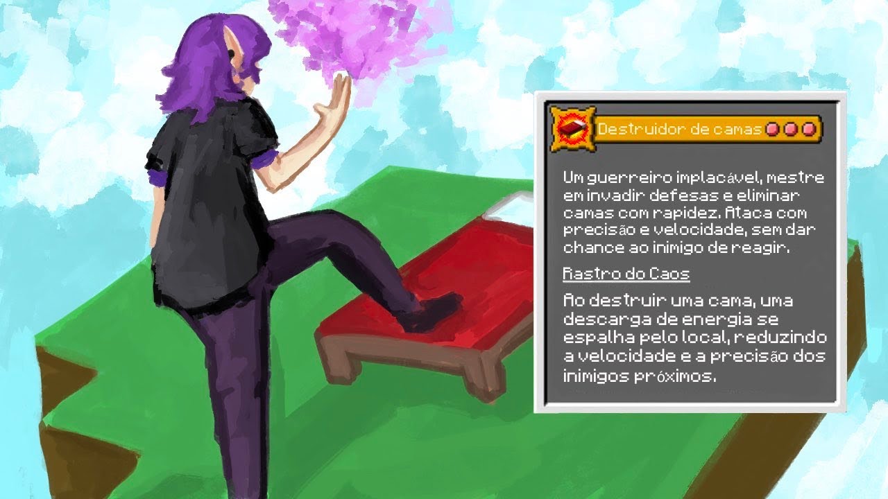 BEDWARS com INSCRITOS MAS CADA UM TEM UMA ORIGINS