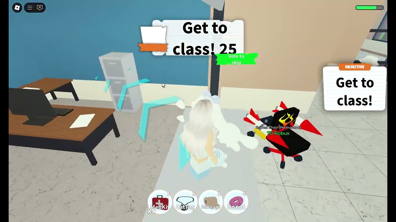 Its My First Day of Roblox High School! *gone wrong*