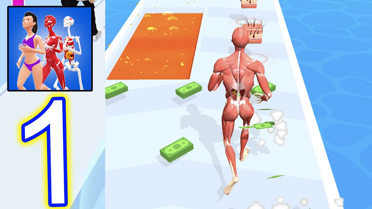 DNA Way・Evolution Running Game - Gameplay Walkthrough Part 1 (iOS, Android)