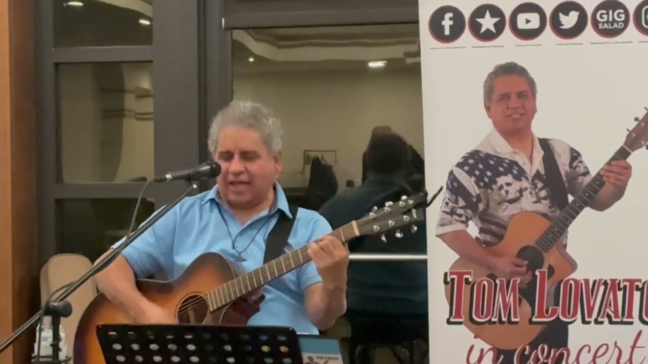 Tom Lovato performs solo concert at Fremont Hills Country Club Tues. Jan. 13, 2026, from 6pm-9pm.