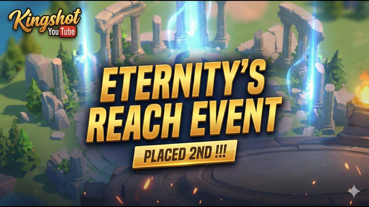 UNBELIEVABLE! 2nd Place in Eternity's Reach with Only 5 Marches 🤯🐐🏆 | Kingshot