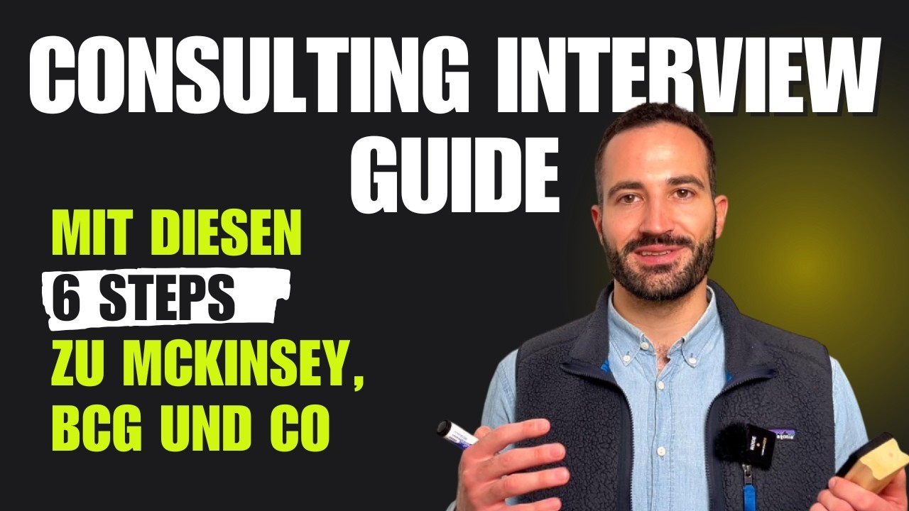 So bereitest du dich in 6 Schritten optimal auf dein Consulting Interview vor (ex-MBB Interviewer)