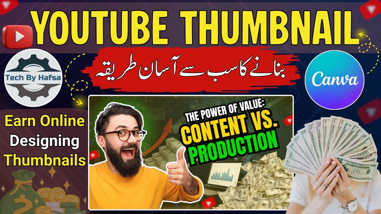Earn Money Online by Designing YouTube Thumbnails in Canva (2026) | Step-by-Step Beginner Guide