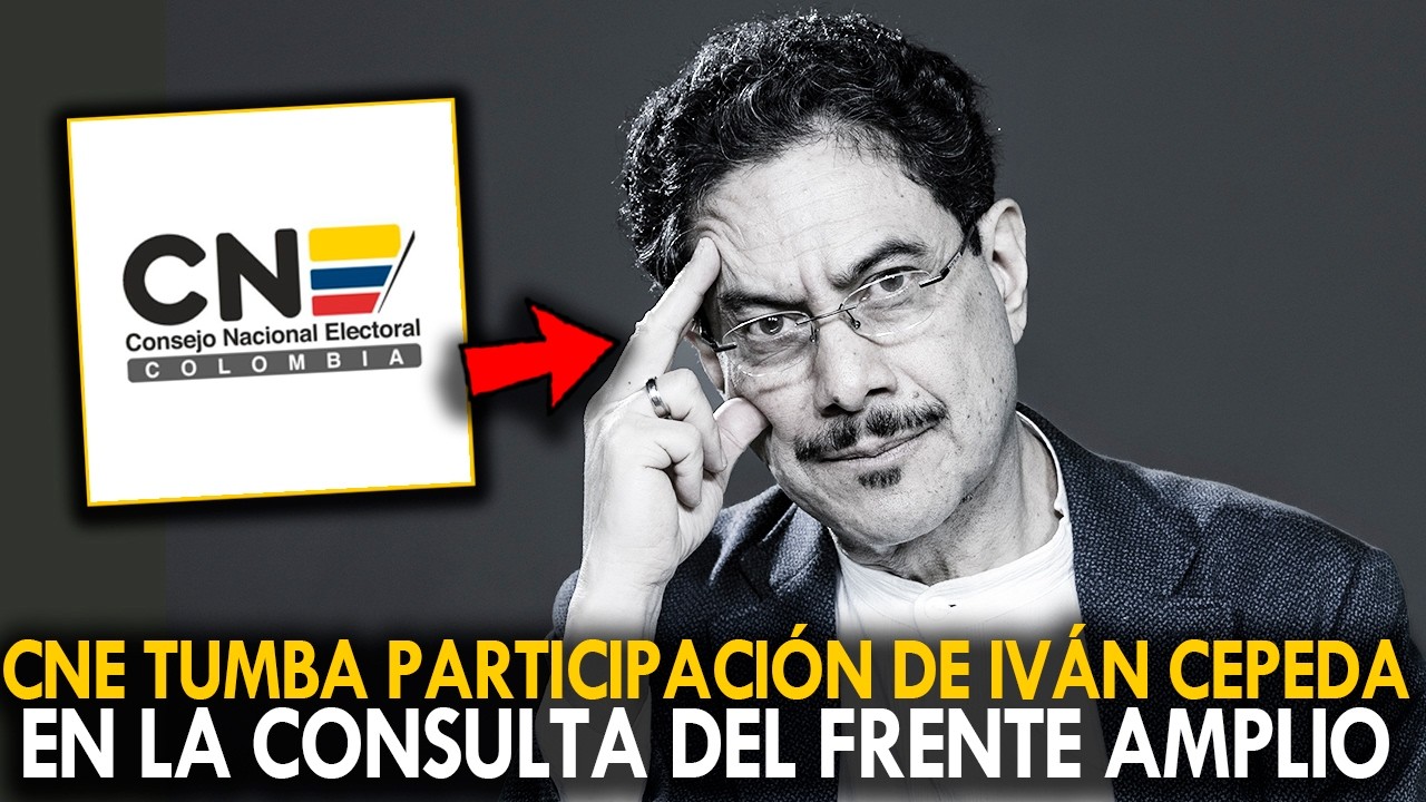 ¡ALERTA! CNE TUMBA PARTICIPACIÓN DE IVÁN CEPEDAEN LA CONSULTA DE MARZO. SE CAEN 14 LISTAS DEL PACTO.