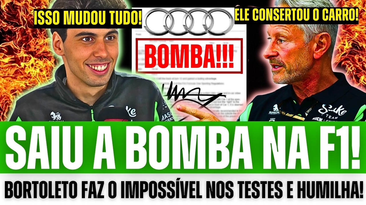 🚨 BORTOLETO DESCOBRE FALHA NA TRAÇÃO DIANTEIRA E CALA A MÍDIA! AUDI REVELA SEGREDO DO 
