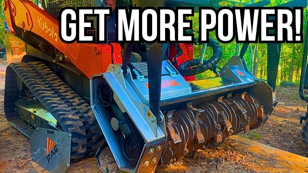 How to CORRECTLY Set RPM on Drum Mulcher.